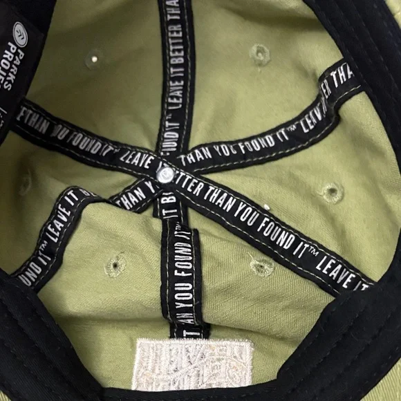 Parks Project Leave It Fern Cap Embroidered Free People Hat 100% Cotton One Size - Picture 6 of 9